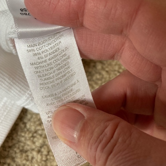 Zella Girls Short Sleeve White T shirt - Picture 5 of 5